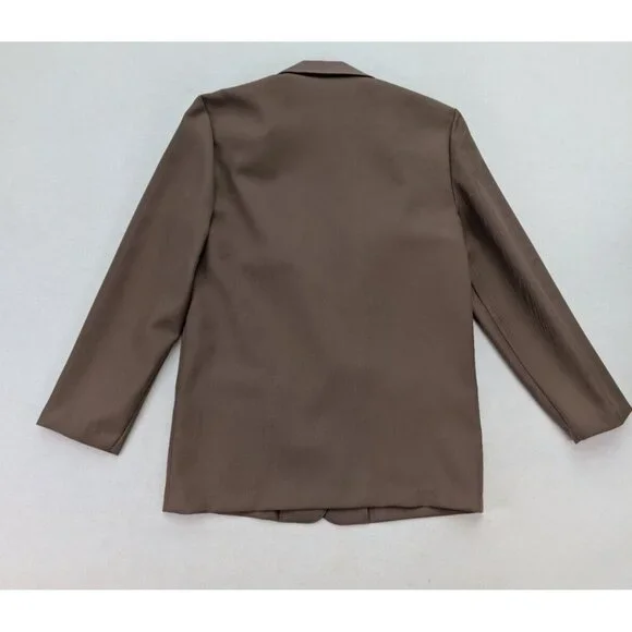 Alfred Dunner Women's Blazer Jacket Size 8 Beige Unlined Lightweight - Picture 10 of 14